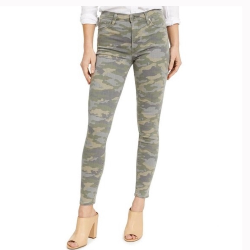 💚Hudson Nico gray camo jeans